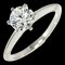 TIFFANY&CO. Solitaire Diamond 1.03ct H/VS1/3EX 11.5 Ring Pt Platinum, Image 1