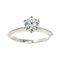 TIFFANY&CO. Anello solitario con diamante da 1,03 ct H/VS1/3EX 11,5 platino, Immagine 3