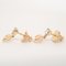 Orecchini pendenti con cristalli Garavani dorati di Valentino, set di 2, Immagine 2