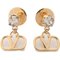 Orecchini pendenti con cristalli Garavani dorati di Valentino, set di 2, Immagine 1
