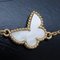 VAN CLEEF & ARPELS Sweet Alhambra Papillon Bracelet VCARF69000 Mother of Pearl K18YG Yellow Gold 290527, Image 3