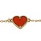 Sweet Alhambra Bracelet in 18k Carnelian from Van Cleef & Arpels 3