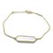 Sweet Alhambra Mother of Pearl Bracelet in White & Yellow Gold from Van Cleef & Arpels 1