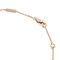 VAN CLEEF & ARPELS Van Cleef Arpels Sweet Alhambra Heart Motif K18PG Pink Gold Necklace, Image 6