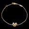 VAN CLEEF & ARPELS Mini Frivole K18YG Yellow Gold Bracelet 1