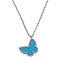 VAN CLEEF & ARPELS Necklace Sweet Alhambra Papillon Women's 750WG Turquoise White Gold Polished 5
