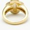 VAN CLEEF & ARPELS Pure Alhambra Yellow Gold [18K] Fashion Shell Band Ring in oro, Immagine 3