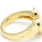 VAN CLEEF & ARPELS Pure Alhambra Yellow Gold [18K] Fashion Shell Band Ring Gold 8