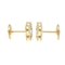 Sweet Alhambra Vcara Shell Yellow Gold Stud Earrings from Van Cleef & Arpels, Set of 2, Image 2