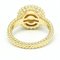 VAN CLEEF & ARPELS Perlee Perlee Couleurs Ring VCARP4DP52 Gelbgold [18K] Fashion Malachit Band Ring Gold,Grün 4