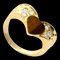 VAN CLEEF & ARPELS Ring mit Tigerauge Diamant K18 Gelbgold Damen 1