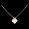 VAN CLEEF & ARPELS Alhambra Necklace Women's Mother of Pearl K18YG 4.8g 750 18K Yellow Gold VCAR5900 A6046684 1