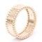 VAN CLEEF & ARPELS Perlee Signature Ring Pink Gold [18K] Fashion No Stone Band Ring Pink Gold, Image 3