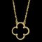 VAN CLEEF & ARPELS Vintage Alhambra VCARA45900 Gelbgold [18K] Shell Herren,Damen Mode Anhänger Halskette [Gold] 1