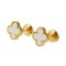 Sweet Alhambra Yellow Gold Earrings from Van Cleef & Arpels, Set of 2 2