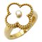 Vintage Alhambra Diamond Ring from Van Cleef & Arpels, Image 1