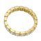 VAN CLEEF & ARPELS Eternity Diamond Women's Ring 750 Yellow Gold Size 8.5 4