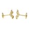 Frivole Diamond and Yellow Gold Stud Earrings from Van Cleef & Arpels, Set of 2 2