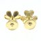 Frivole Diamond and Yellow Gold Stud Earrings from Van Cleef & Arpels, Set of 2 3