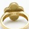 VAN CLEEF & ARPELS Vintage Alhambra Yellow Gold [18K] Fashion Shell Band Ring Gold, Image 5