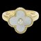 VAN CLEEF & ARPELS Vintage Alhambra Gelbgold [18K] Mode Muschel Band Ring Gold 1