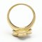 VAN CLEEF & ARPELS Vintage Alhambra Yellow Gold [18K] Fashion Shell Band Ring Gold 4