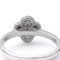 VAN CLEEF & ARPELSNever Used Sweet Alhambra Diamond Ring 18K Gold BF557990 9