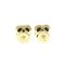 Van Cleef & Arpels Pure Alhambra Earrings Onyx Yellow Gold [18k] Stud Earrings Black,gold 3