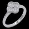 VAN CLEEF & ARPELS Anello da donna Sweet Alhambra 750WG Diamond White Gold # 50 ca. 10 VCARO85800 Lucidato, Immagine 1