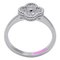 VAN CLEEF & ARPELS Sweet Alhambra Women's Ring 750WG Diamond White Gold #50 Approx. 10 VCARO85800 Polished 4