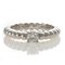VAN CLEEF & ARPELS Perle Ring No. 10 K18 White Gold Diamond Women's 3
