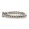 VAN CLEEF & ARPELS Perle Ring No. 10 K18 White Gold Diamond Women's 4