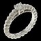VAN CLEEF & ARPELS Perle Ring No. 10 K18 White Gold Diamond Women's 1