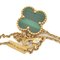 Alhambra Halskette mit Anhänger aus Malachit von Van Cleef & Arpels 4