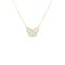 Lucky Alhambra Papillon Yellow Gold Necklace from Van Cleef & Arpels 1