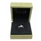 VAN CLEEF & ARPELS #49 Couture Solitaire Diamond Ladies Ring Pt950 Platinum No.9 8
