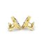 Van Cleef & Arpels Vintage Alhambra Vcara44200 Onyx Yellow Gold [18K] Stud Earrings Gold, Set of 2 3