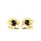 Van Cleef & Arpels Vintage Alhambra Vcara44200 Onyx Yellow Gold [18K] Stud Earrings Gold, Set of 2 4