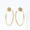 Aretes de aro con perlas de oro Perlee de Van Cleef & Arpels, modelo pequeño, sin piedra, oro amarillo [18K], aretes de oro, Juego de 2, Imagen 2