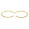 Van Cleef & Arpels Perlee Pearls Of Gold Hoop Earrings Small Model No Stone Yellow Gold [18K] Hoop Earrings Gold, Set of 2 5