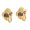 Van Cleef & Arpels Alhambra Earrings K18Yg Onyx Vcar4200, Set of 2 3