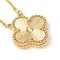 VAN CLEEF & ARPELS Van Cleef Arpels Vintage Alhambra K18YG Gelbgold Halskette 3