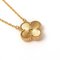 VAN CLEEF & ARPELS Vintage Alhambra K18YG Yellow Gold Necklace 4