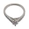 VAN CLEEF & ARPELS #51 Pt950 0.51ct Acant Diamond Ladies Ring Platinum No. 11 4