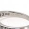 VAN CLEEF & ARPELS #51 Pt950 0.51ct Acant Diamond Ladies Ring Platinum No. 11, Image 5