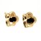 Van Cleef & Arpels Van Cleef Arpels Onyx Vintage Alhambra K18Yg Yellow Gold Earrings, Set of 2, Image 3