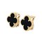 Van Cleef & Arpels Van Cleef Arpels Vintage Alhambra K18Yg Yellow Gold Earrings, Set of 2 2