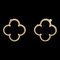 Van Cleef & Arpels Van Cleef Arpels Vintage Alhambra K18Yg Yellow Gold Earrings, Set of 2 1
