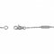 VAN CLEEF & ARPELS Frivole Mini Halskette/Anhänger K18WG Weißgold 3
