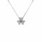 VAN CLEEF & ARPELS Frivole Mini Necklace/Pendant K18WG White Gold, Image 2